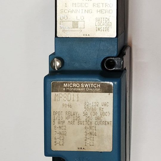 Honeywell MICRO SWITCH MPSD11
